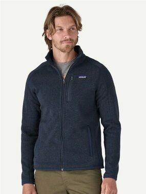 Patagonia Men's Dark Navy Full-Zip Fleece Jacket- Large - NWOT